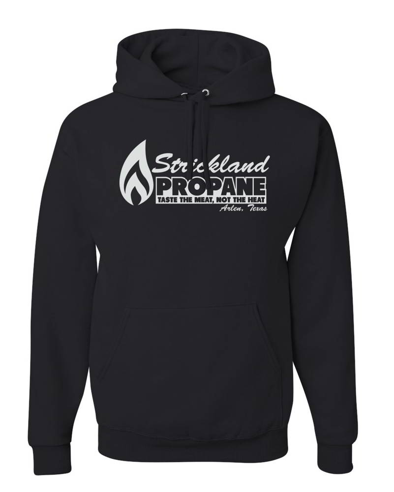 Strickland Propane Funny T-shirt Grill TVs King of the Hill Crew Neck Sweatshirt 